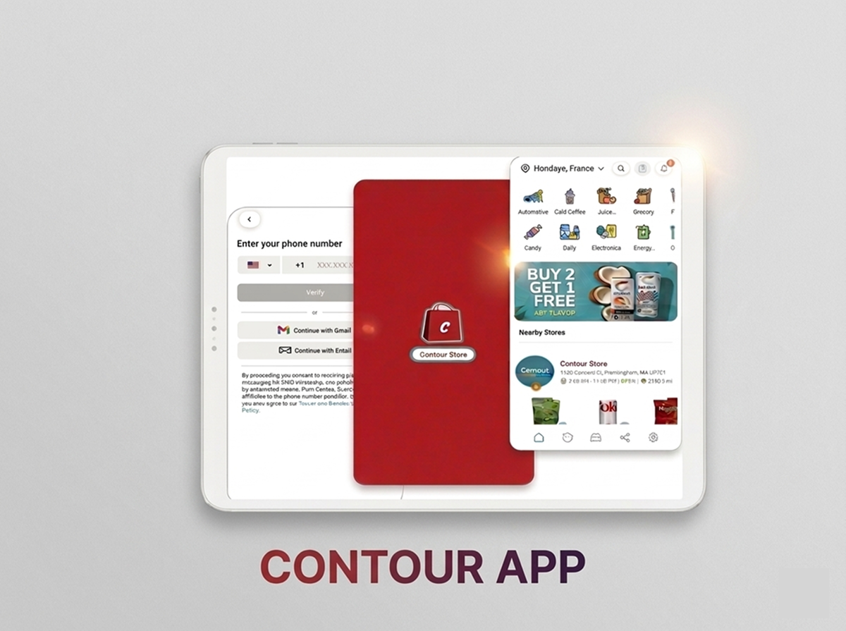 Contour: Store Management. Re-imagined. Screenshot